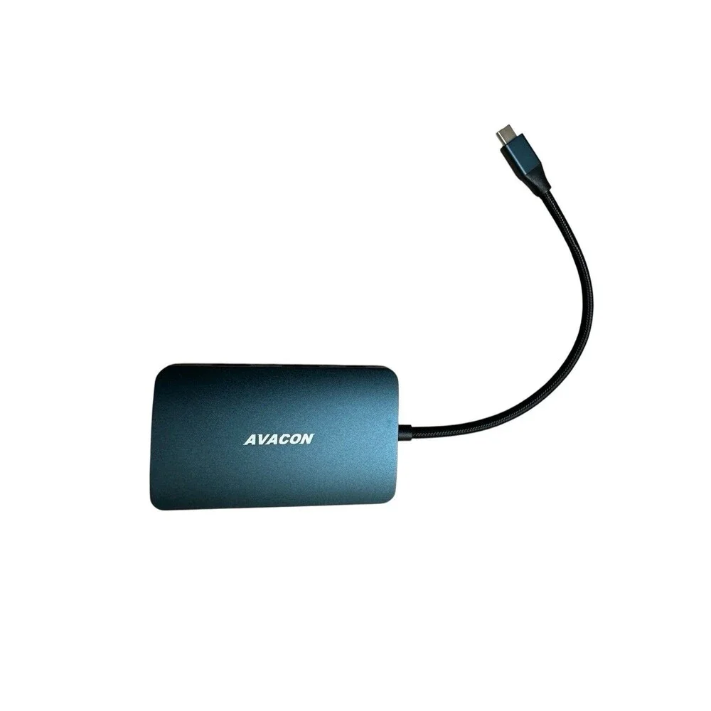 USB C HUB, 6-in-1 USB Type-C 4K HDMI VGA Hub with HDMI VGA  USB 3.0